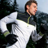 Водонепроницаемые перчатки DEXSHELL ULTRA THIN RUNNING GLOVES черный/серый/зеленый S DG12603BYSS
